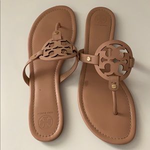 Tory Burch Miller sandals, like new